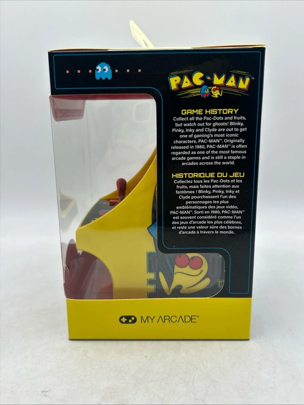 New Pac-Man Arcade Game Micro Player Mini Tabletop Handheld Retro